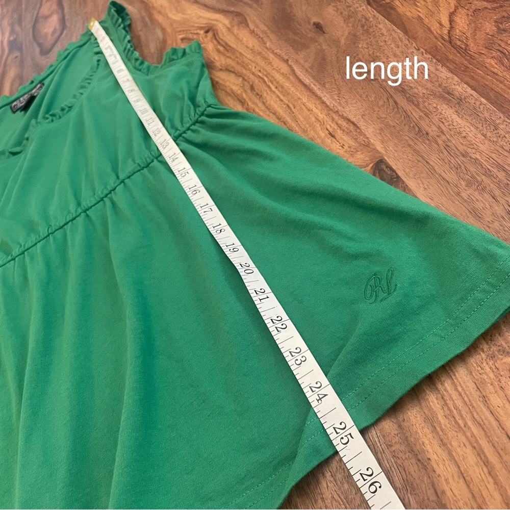 Polo Jeans Co Babydoll Top in Green - Picture 9 of 12